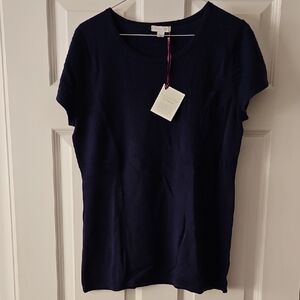 Garnet Hill Casmere Tshirt Sweater